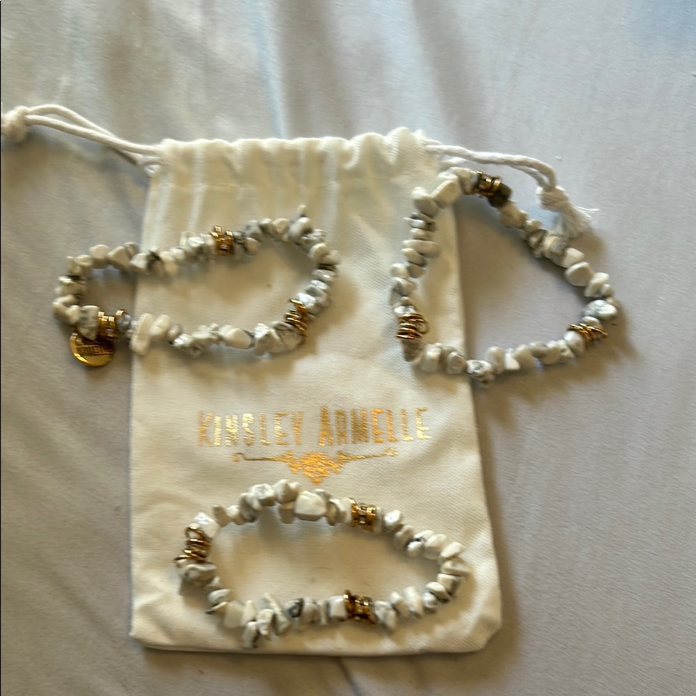 Kinsley Armelle Pepper Bracelet Set